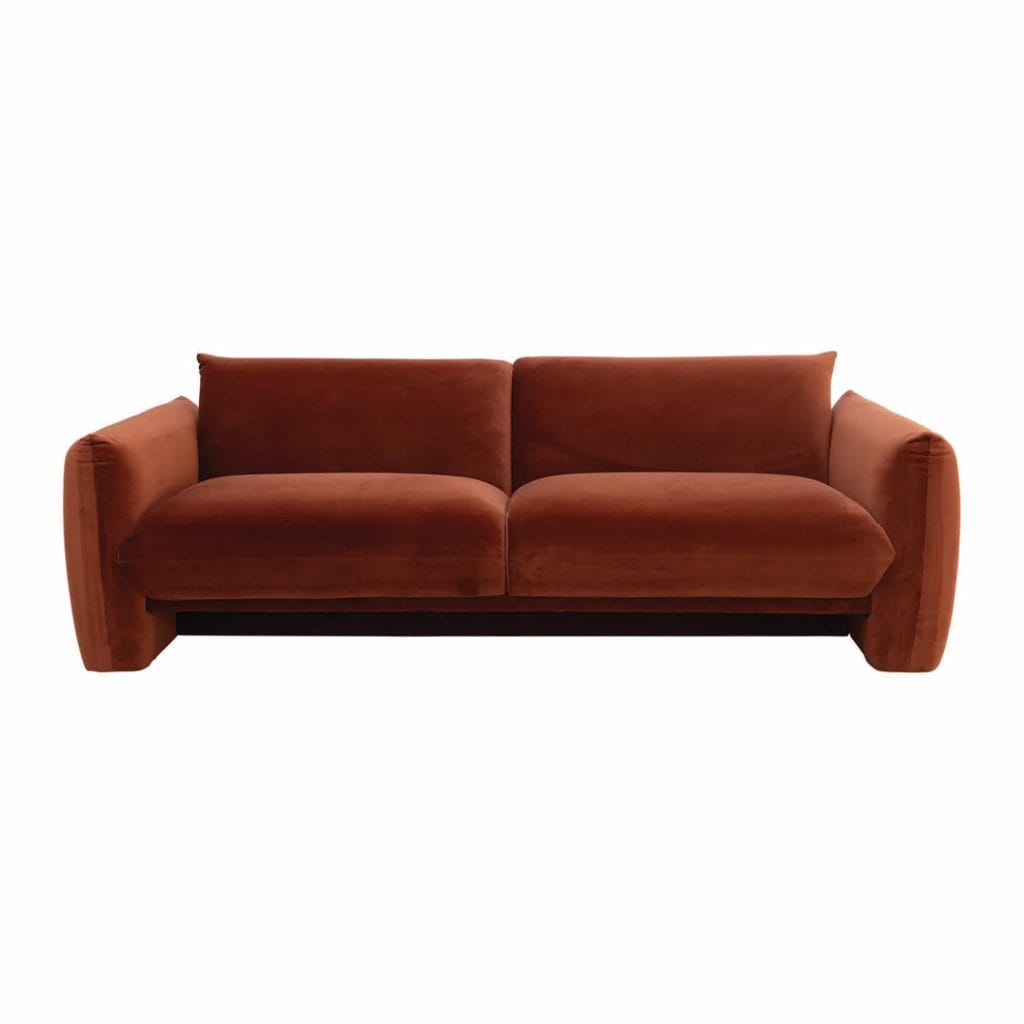 Leuven Sofa 2-Seater Burnt Sienna