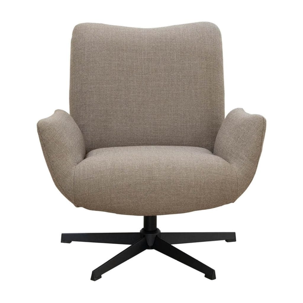 Richmond Swivel Chair in Biscotti