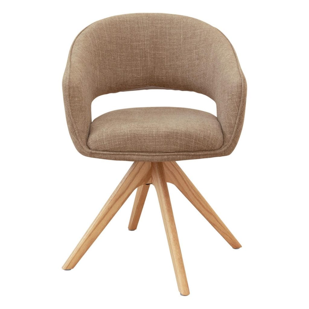 Emma Swivel Dining Chair Hazel