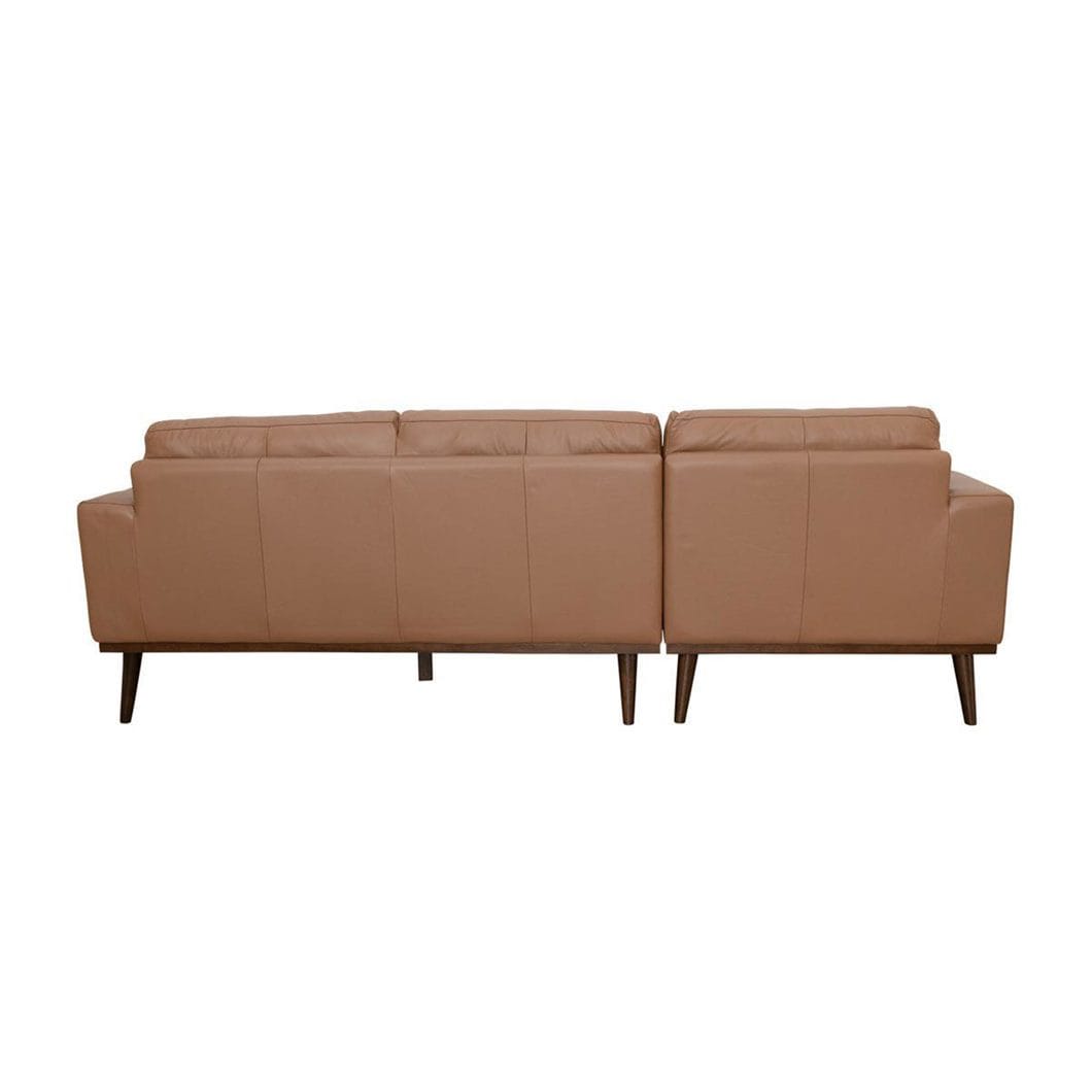 Enzo Chaise Sofa Right in Tan - Image 4