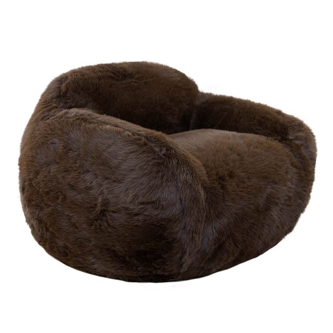 Snuggles Occasional Chair in Chocolate - Image 2