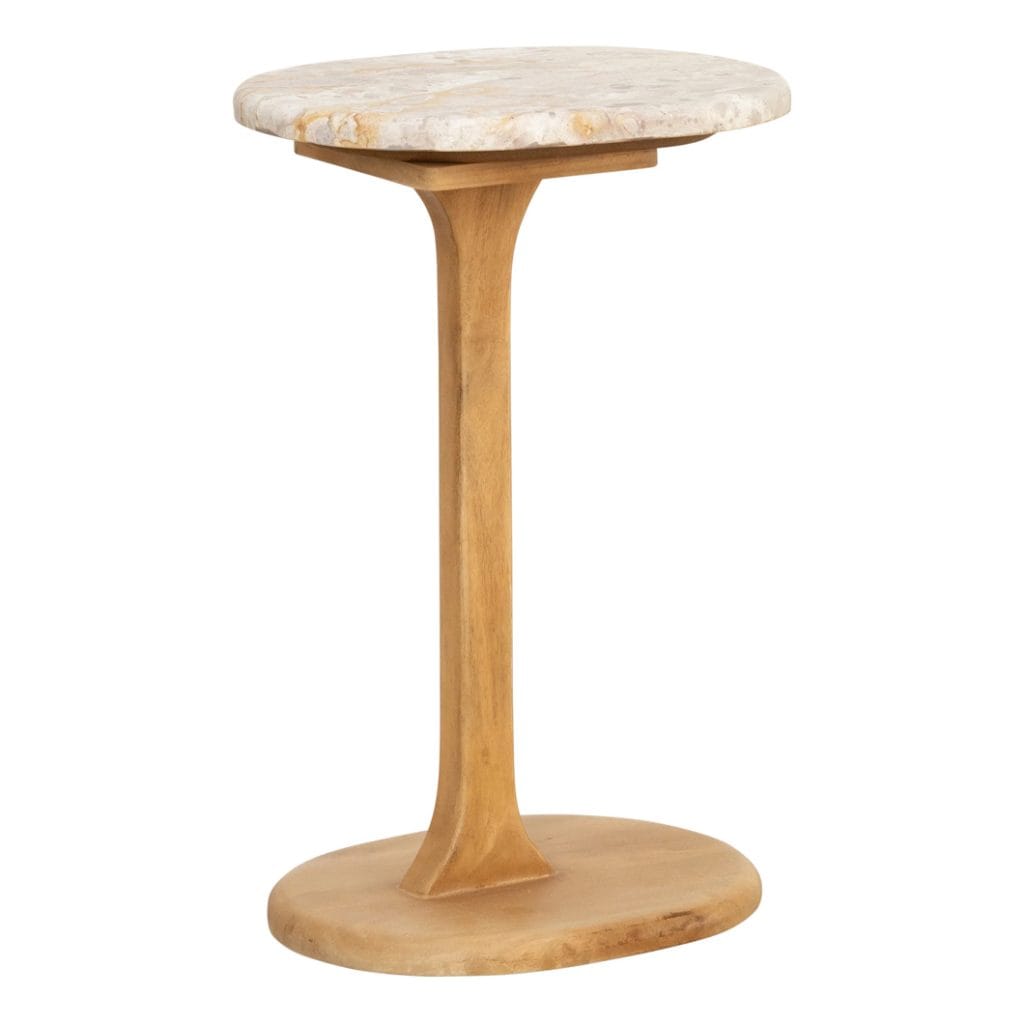 Stoneleaf Side Table Latte