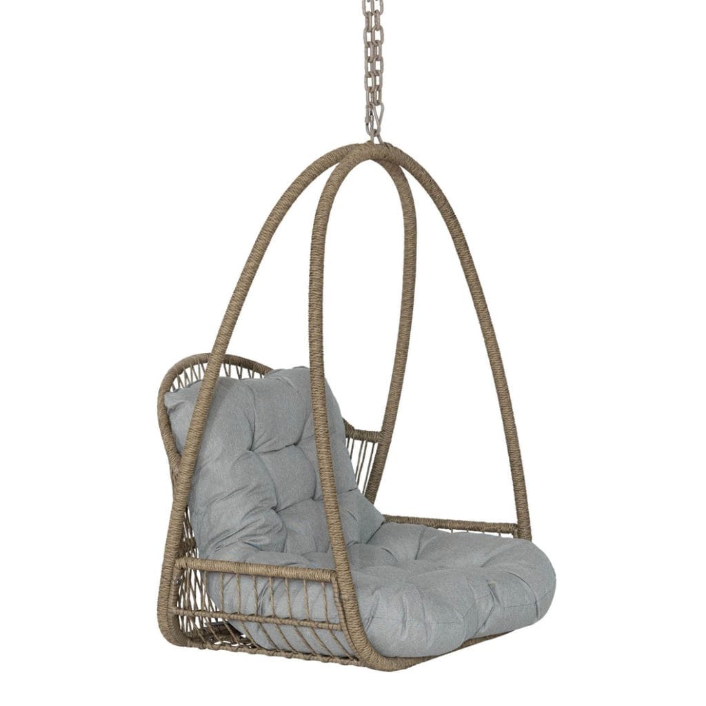 Curacao Outdoor Swing Chair Honey