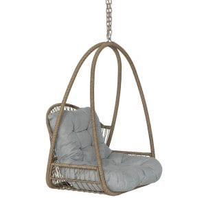 Curacao Outdoor Swing Chair Honey