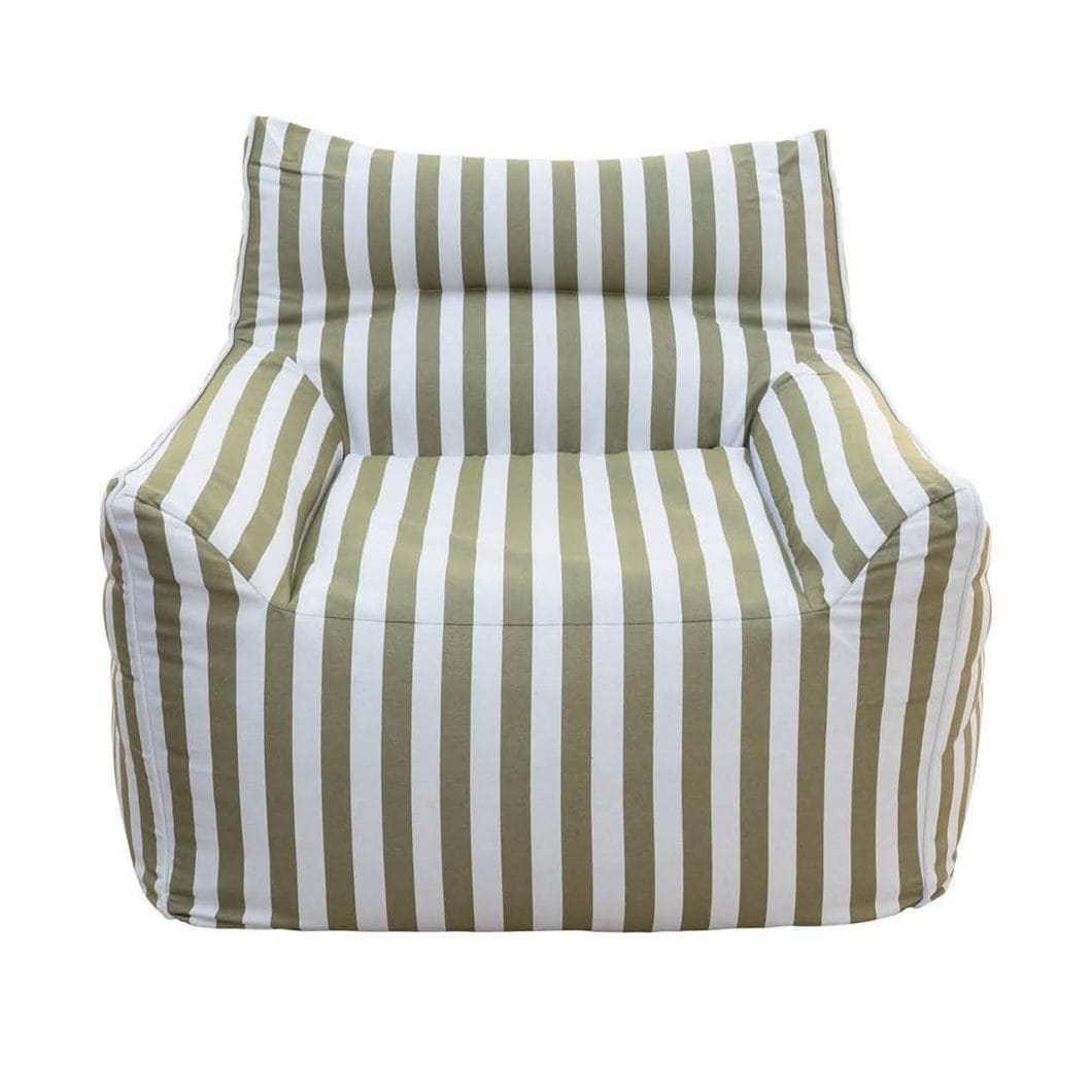 Zen Outdoor Arm Chair in Olive - Image 2