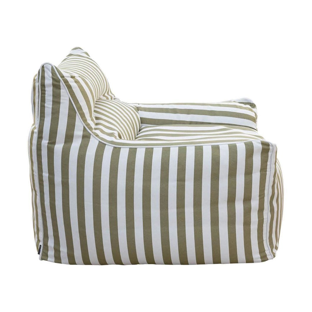 Zen Outdoor Arm Chair in Olive - Image 3