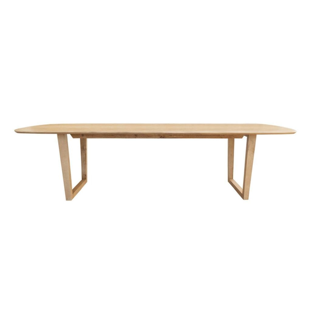 Civico Dining Table 12-Seater in Light Spice