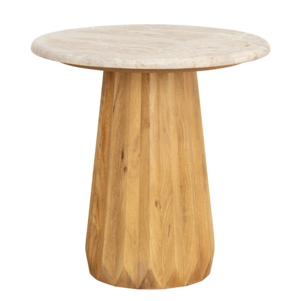 Freasca Side Table in Latte