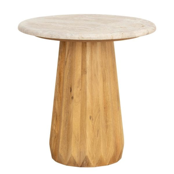 Freasca Side Table in Latte