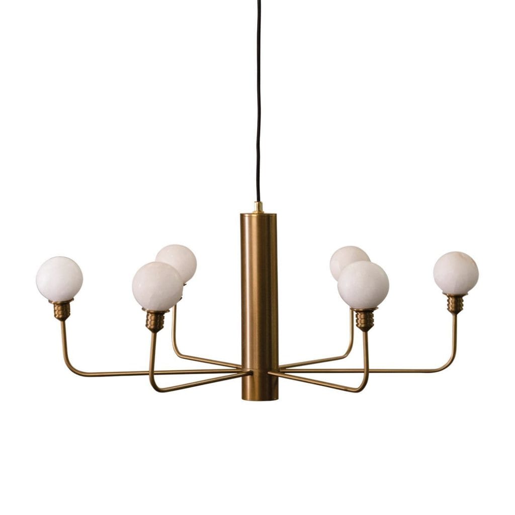 Starlume Chandelier in Amber