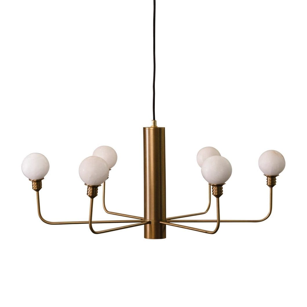 Starlume Chandelier in Amber