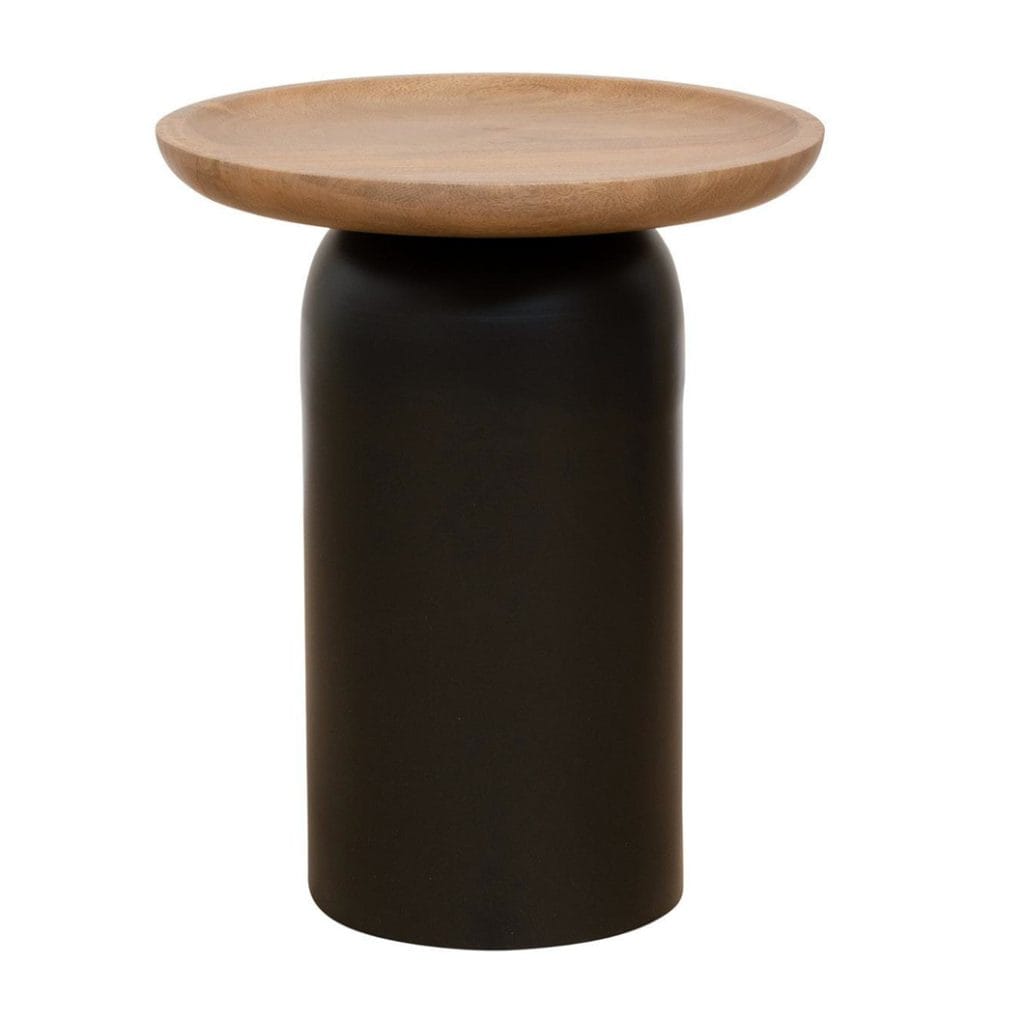 Infinity Side Table in Nutmeg