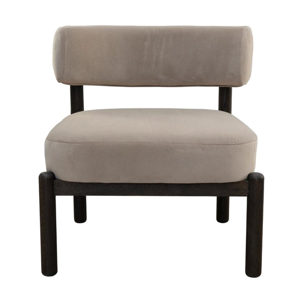 Nancy Occasional Chair in Mocha Stone