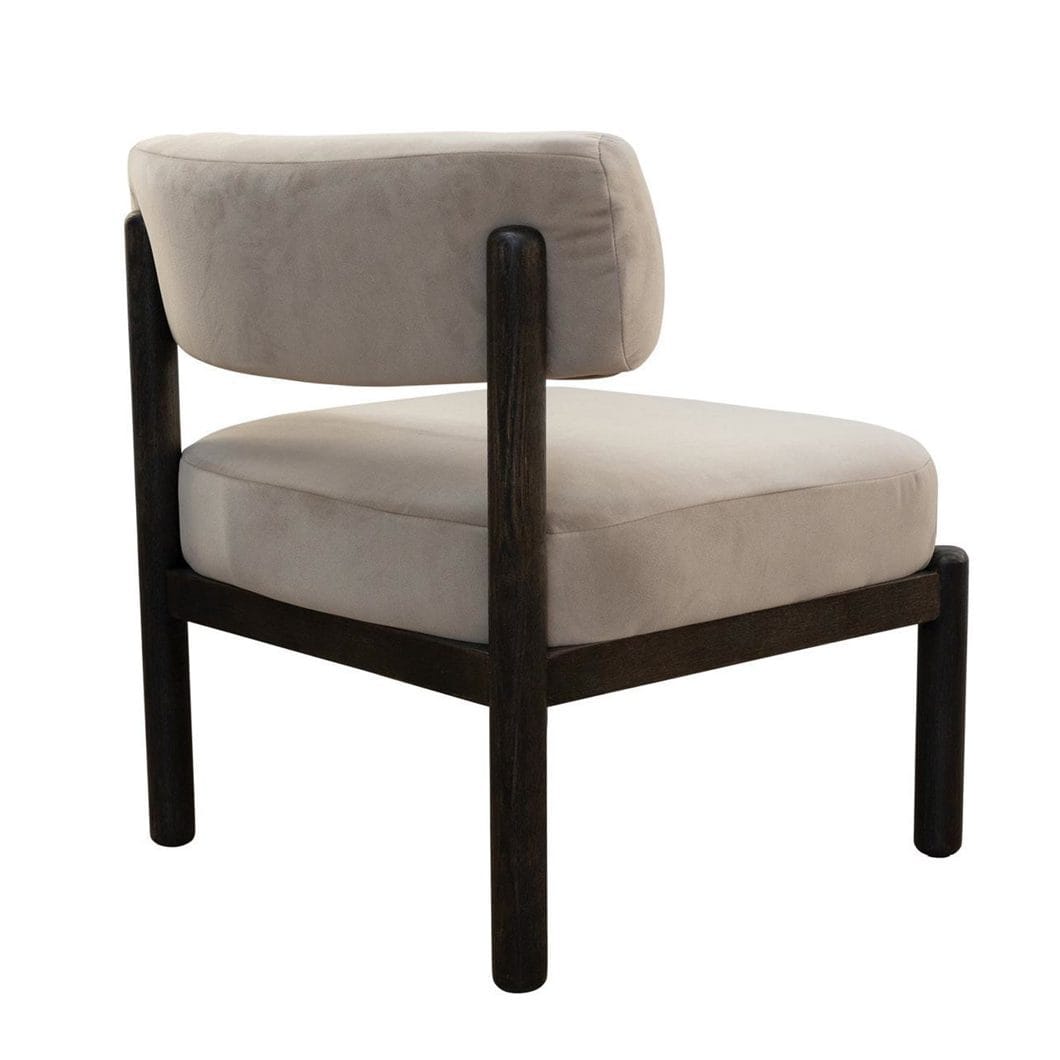Nancy Occasional Chair in Mocha Stone - Image 4