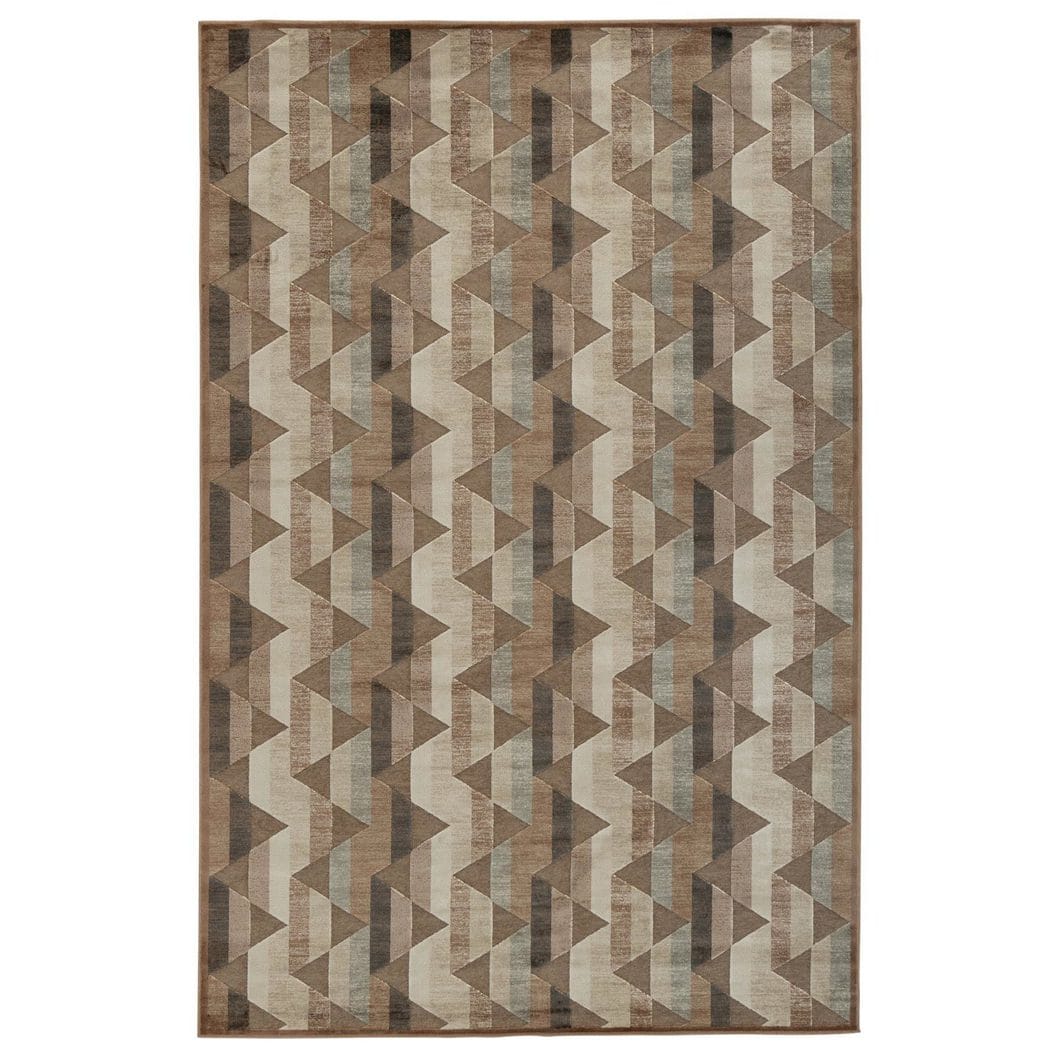Tribeca Rug in Brass Rail