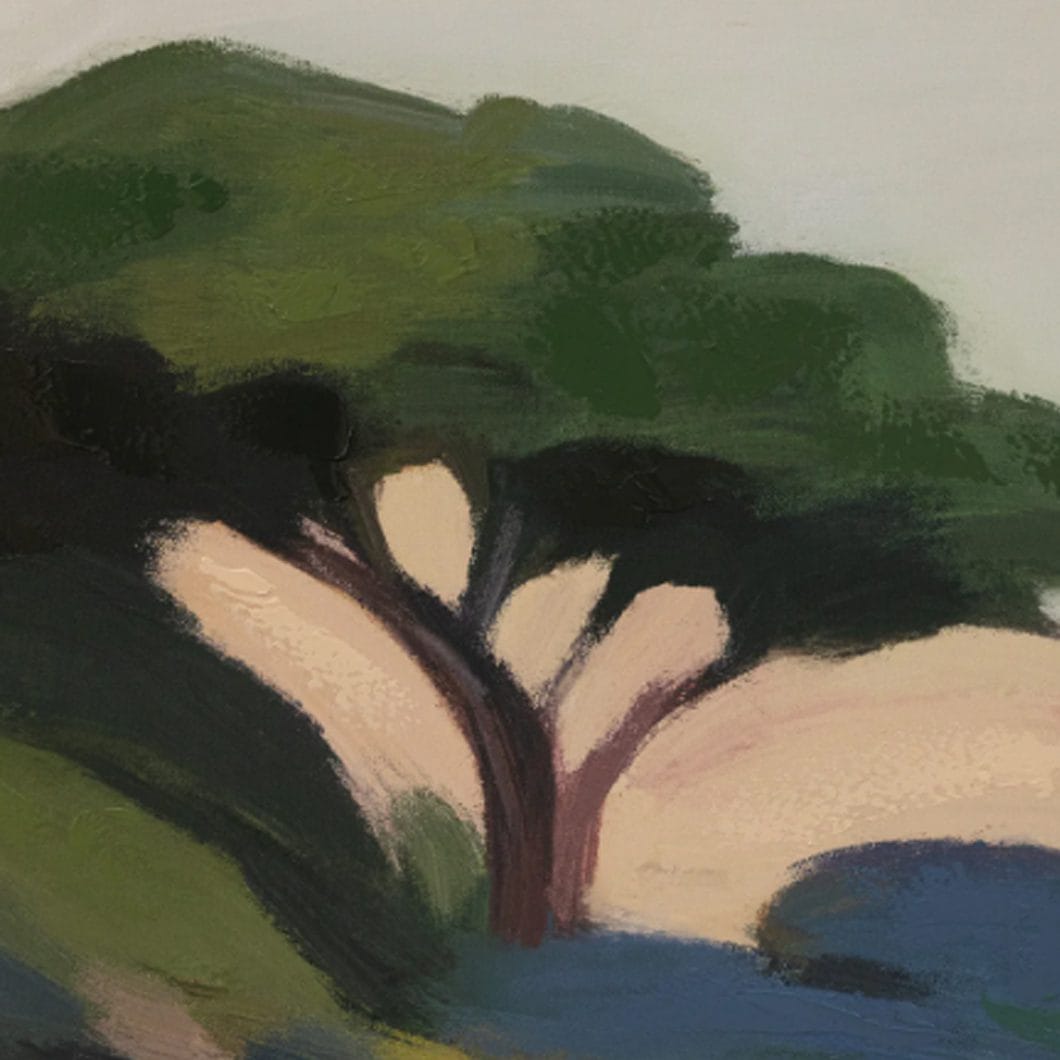 Hidden Among Hills Wall Art in Verdant - Image 2