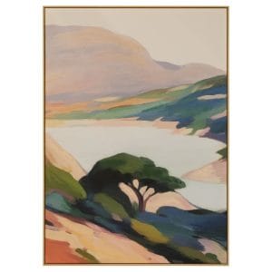 Hidden Among Hills Wall Art in Verdant