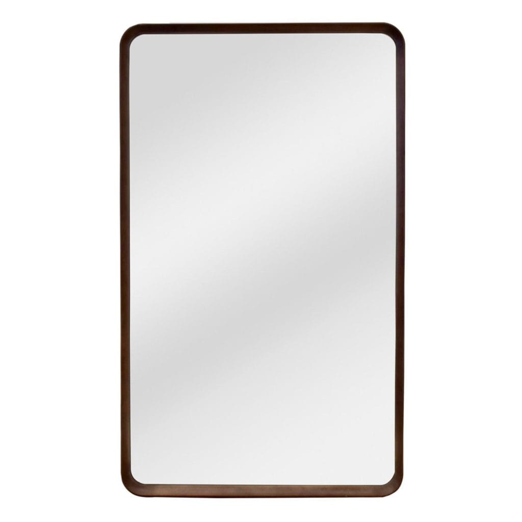 Marcus Oak Mirror in Pecan