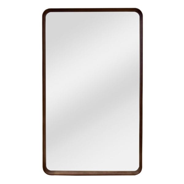 Marcus Oak Mirror in Pecan