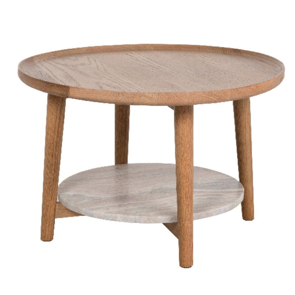 Nubo Oak Coffee Table in Cumin