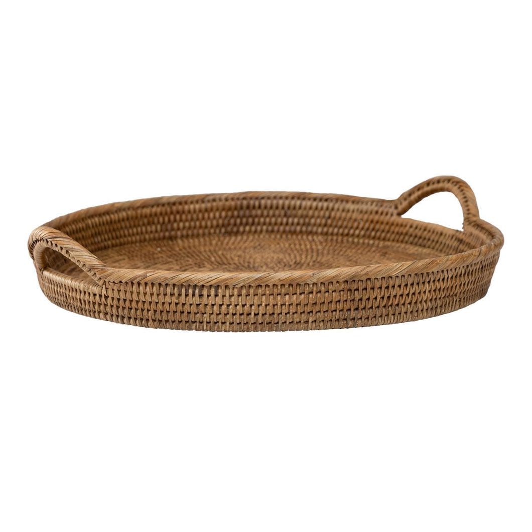 Phoenix Round Tray in Naturelle