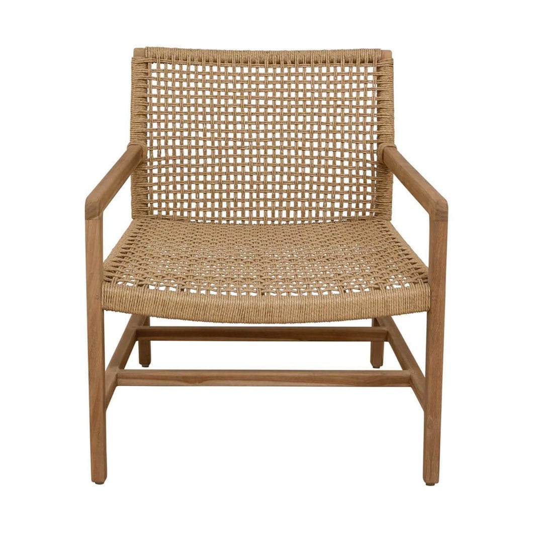 Webb Teak Occasional Chair in Natura - Image 2