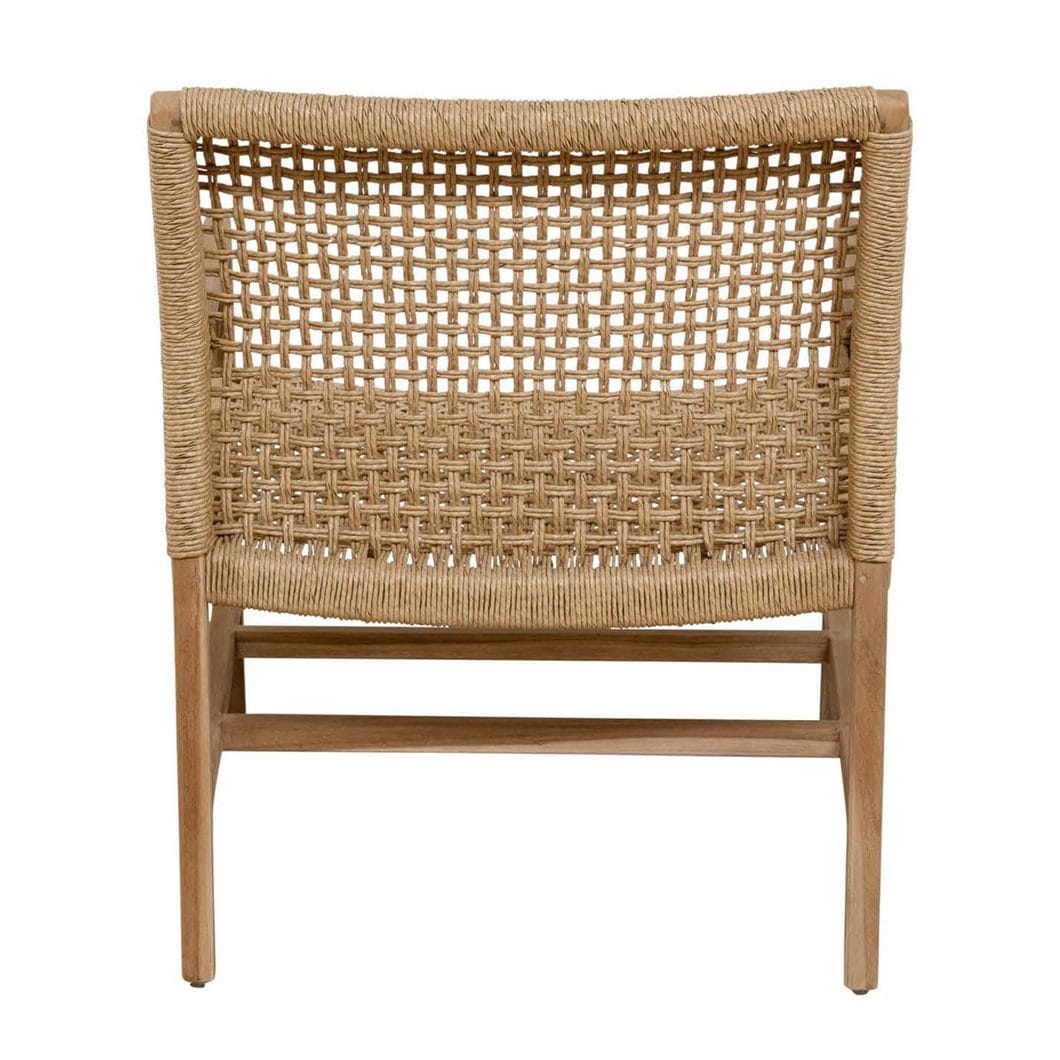 Webb Teak Occasional Chair in Natura - Image 6