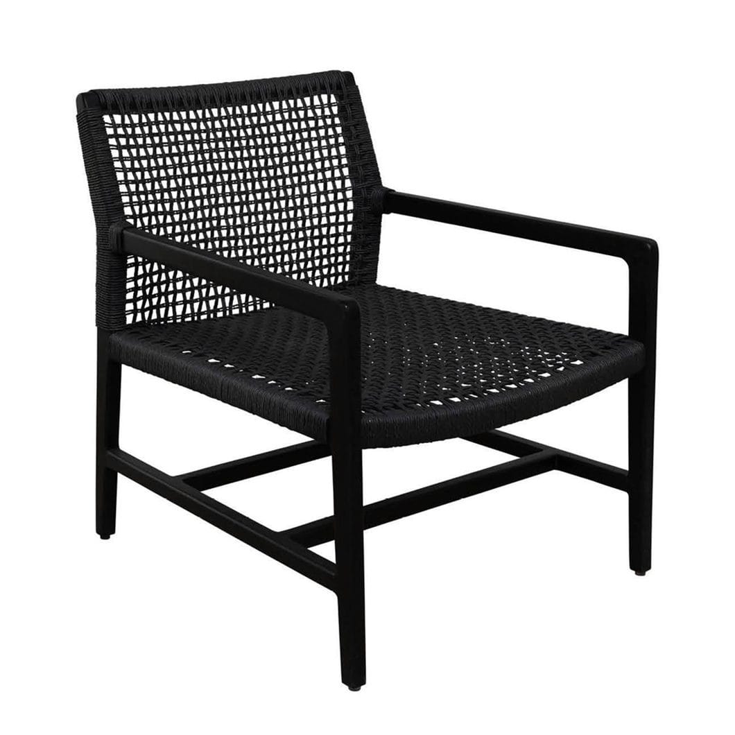 Webb Teak Occasional Chair in Volcanic