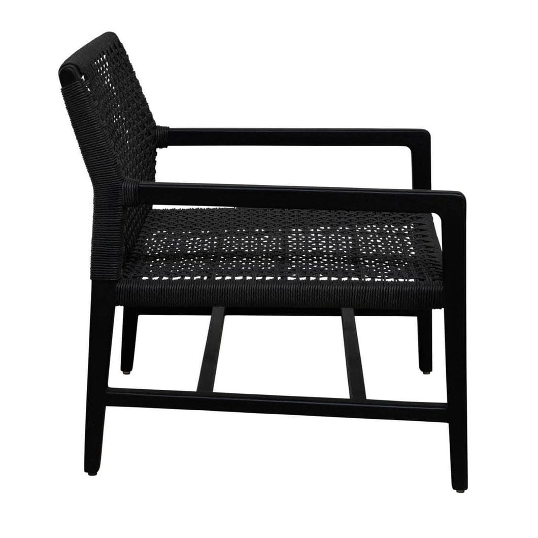 Webb Teak Occasional Chair in Volcanic - Image 4