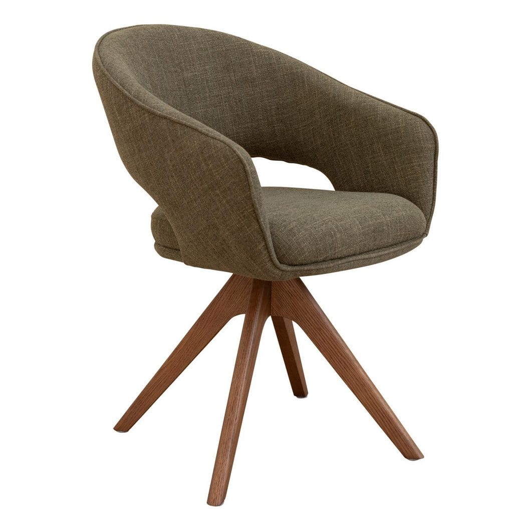 Emma Swivel Dining Chair Basil - Image 2
