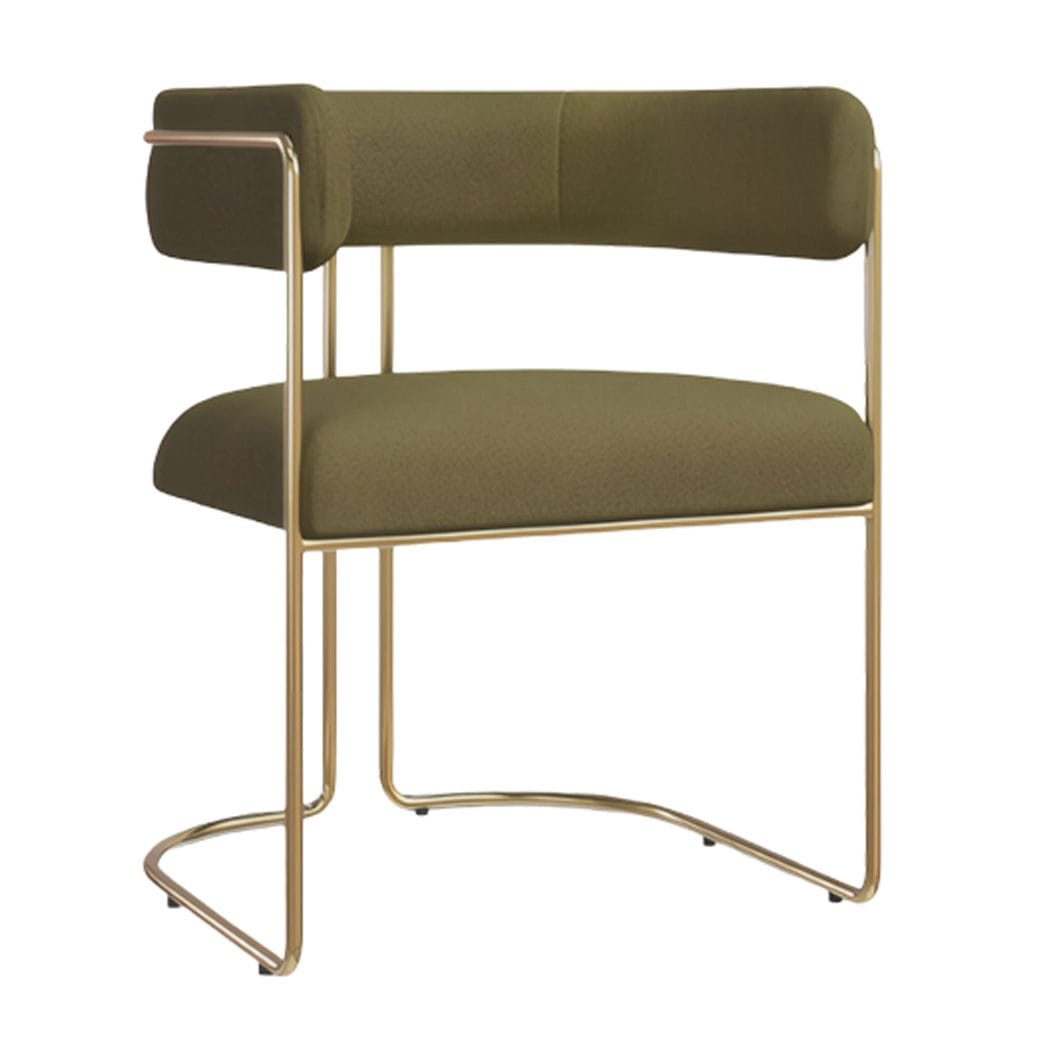 Juliana Chair in Moss Green - Image 2
