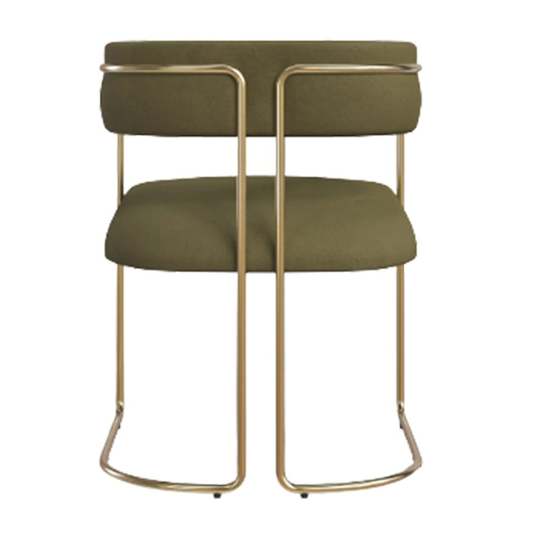 Juliana Chair in Moss Green - Image 5