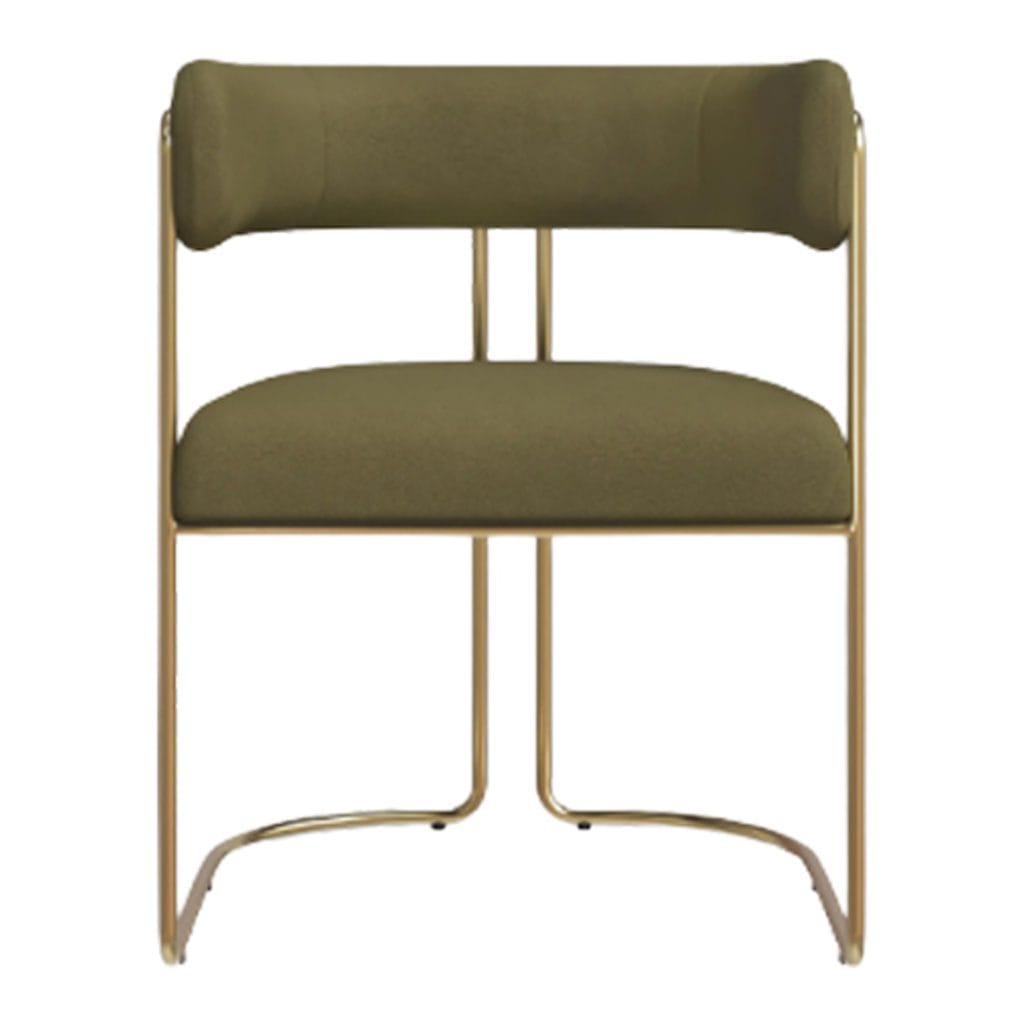 Juliana Chair in Moss Green