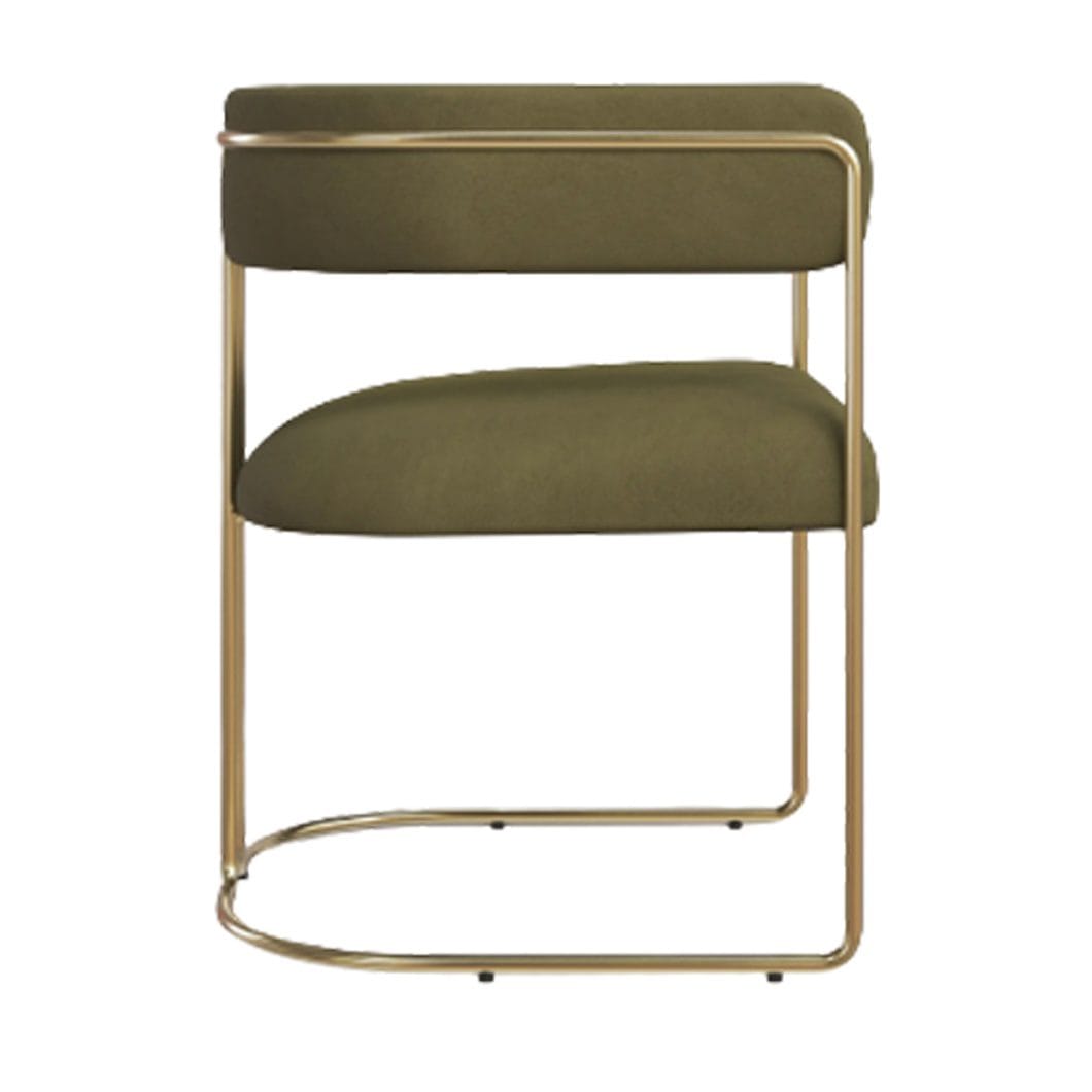 Juliana Chair in Moss Green - Image 3