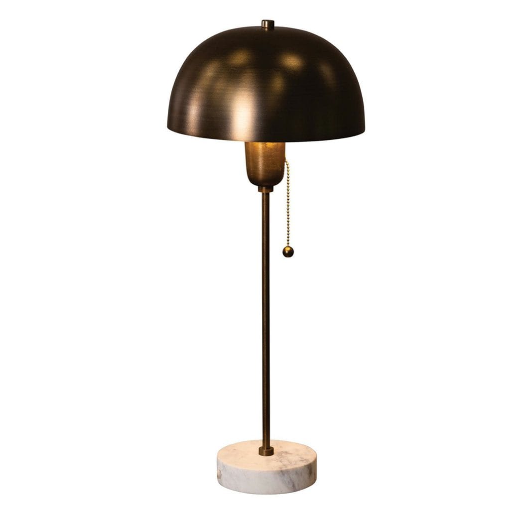 Lyric Bedside Lamp in Gilded - Image 2