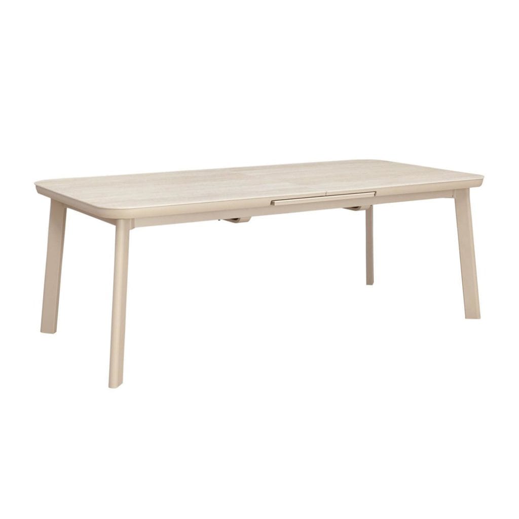 Nirvana Extendable Table 12-Seater in Shell