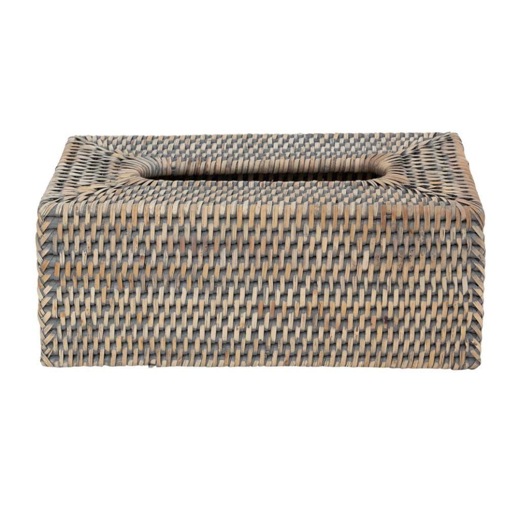 La Flora Tissue Box in Gris
