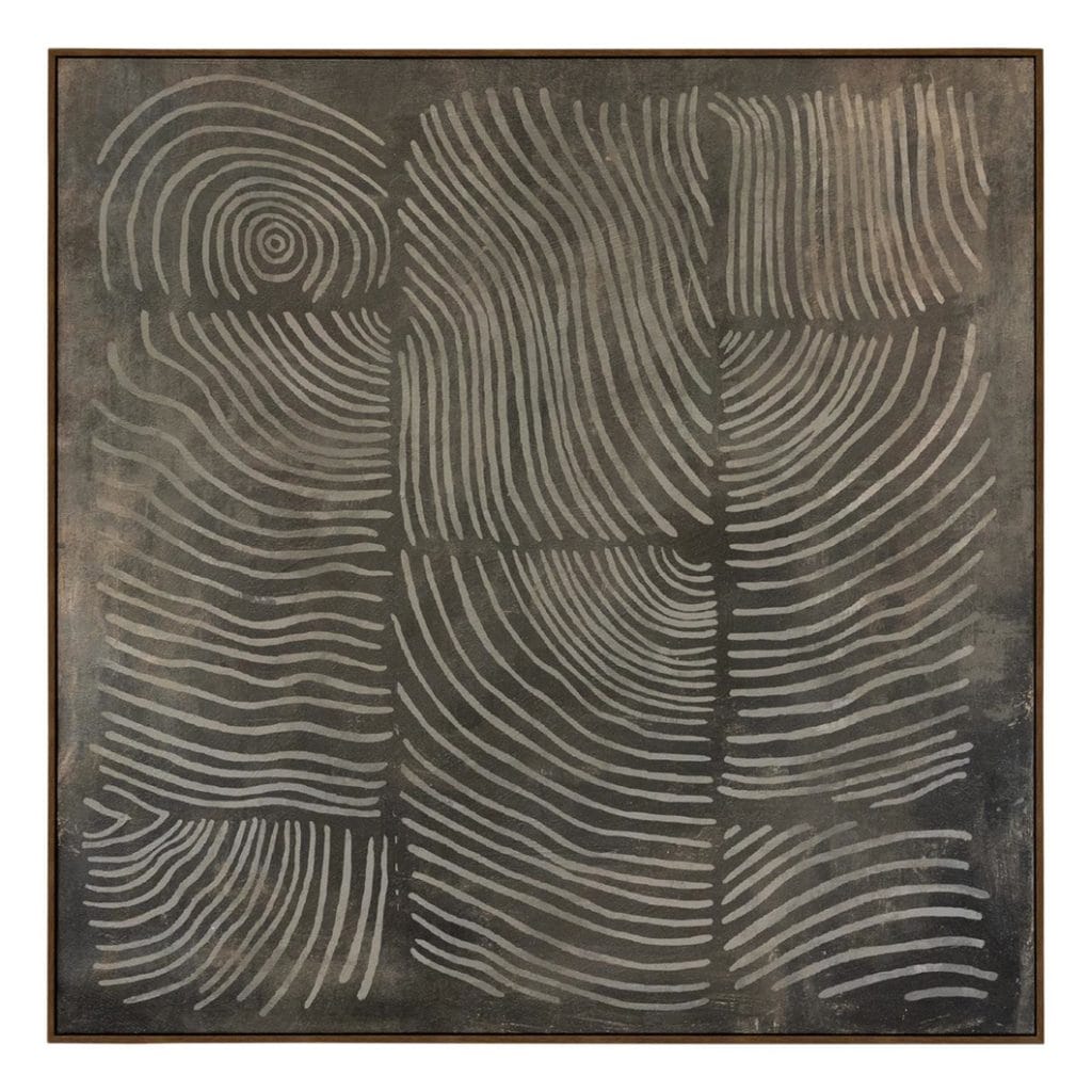Sandscript Wall Art in Ebony