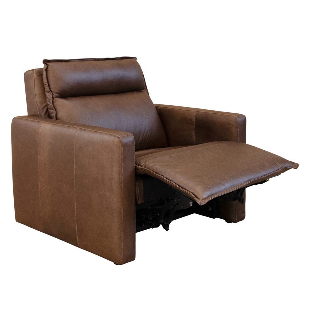 Ralph Leather Incliner Chair in Mocha - Image 4