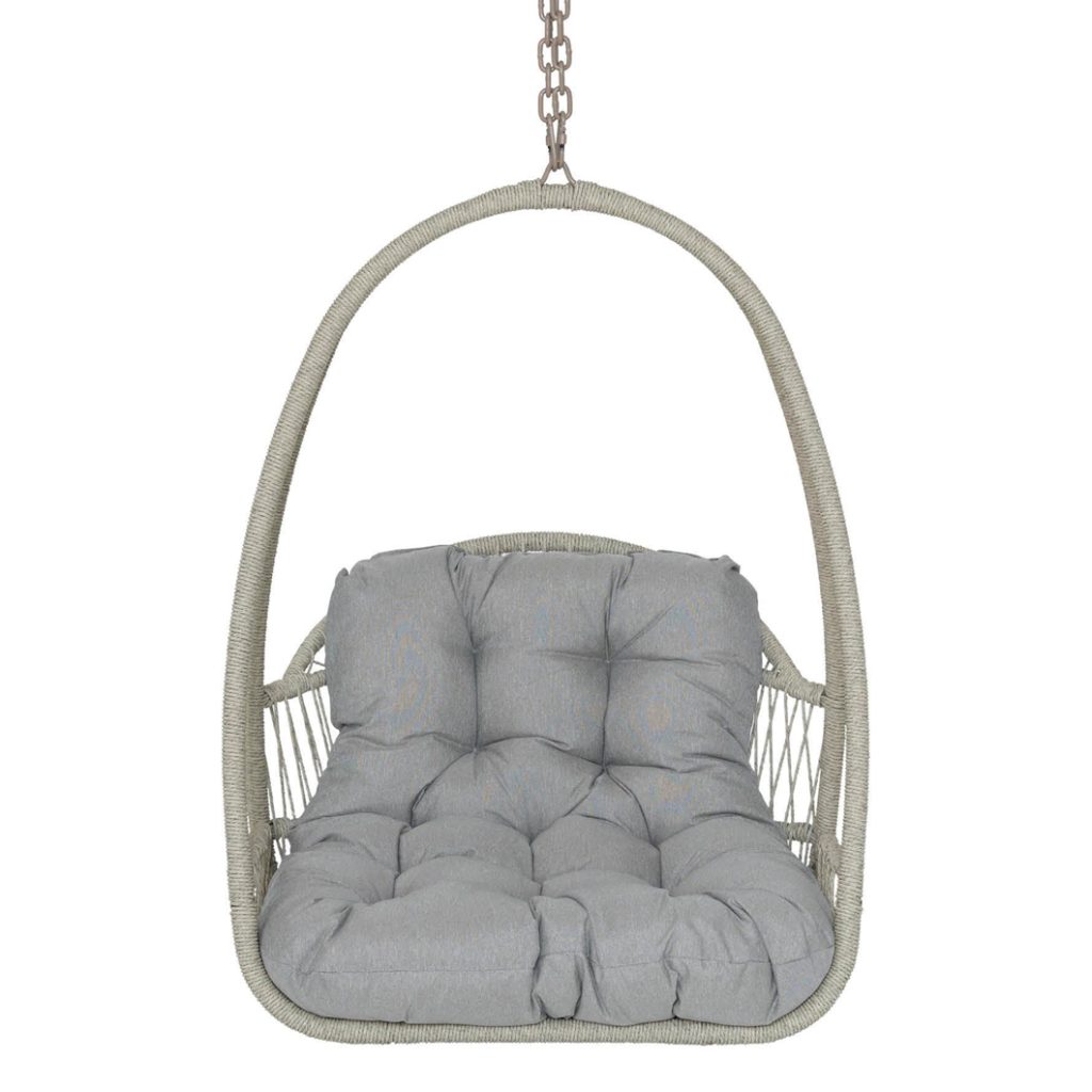 Curacao Outdoor Swing Chair White Crust