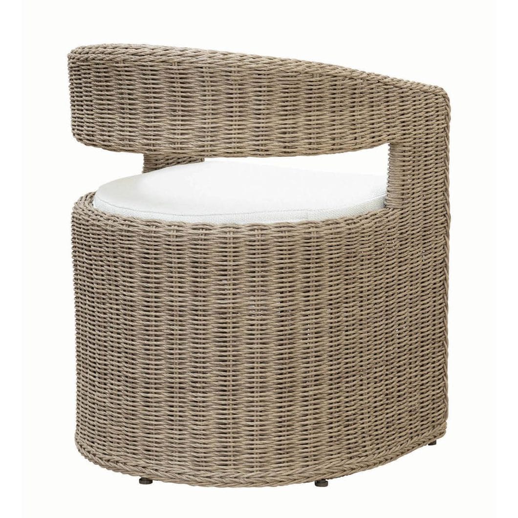Curacao Outdoor Dining Chair in Creamed Honey - Image 4