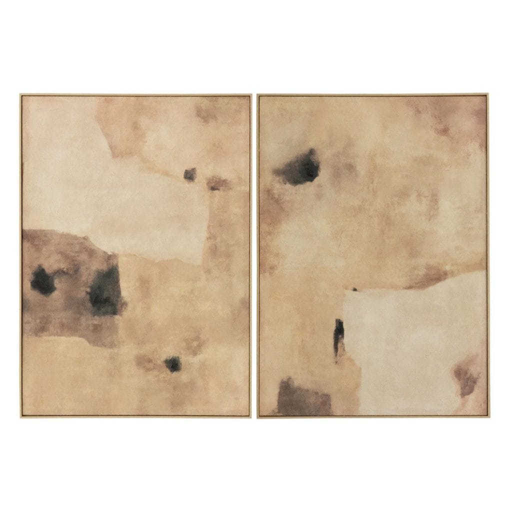 Desert Wash Wall Art Set of 2 in Sand