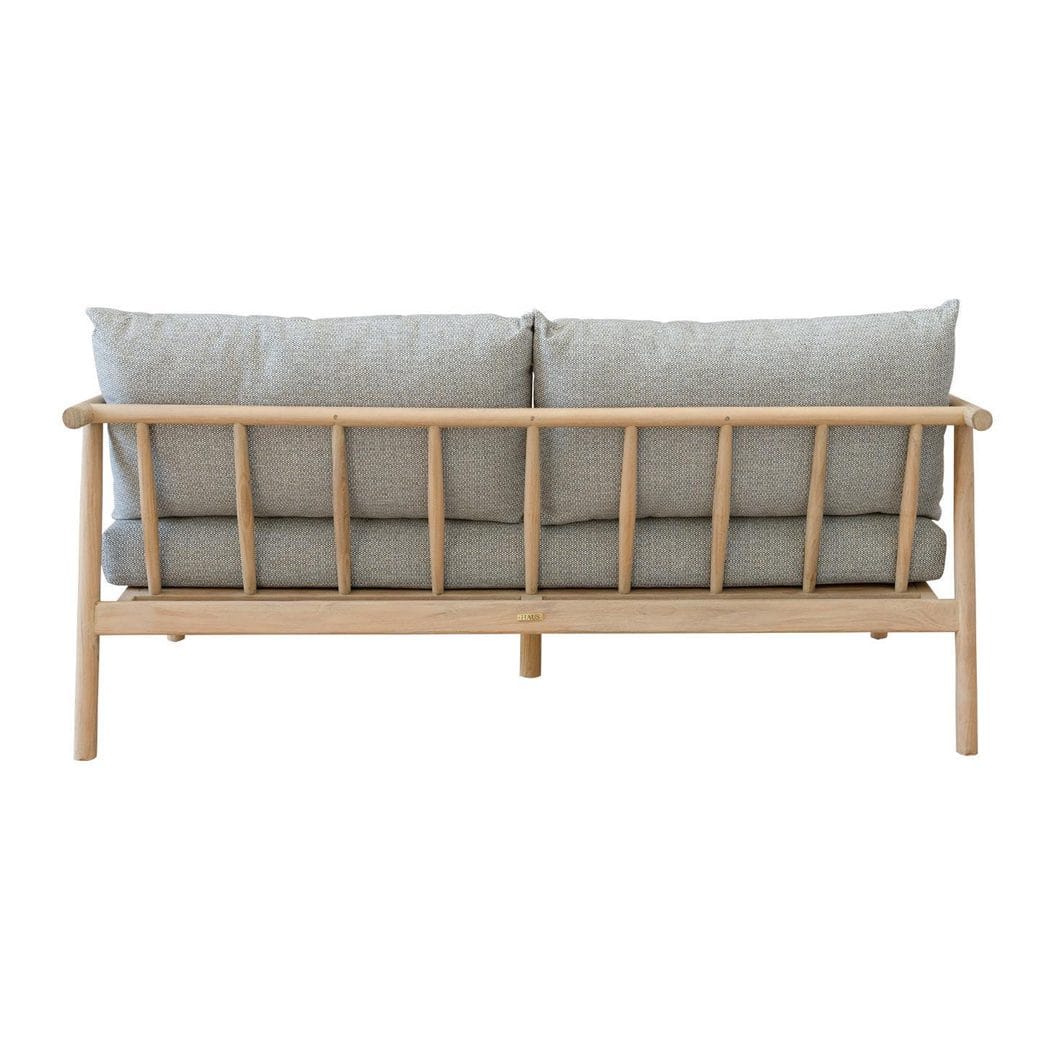Anastasia Teak Sofa 3-Seater in Drizzle - Image 3