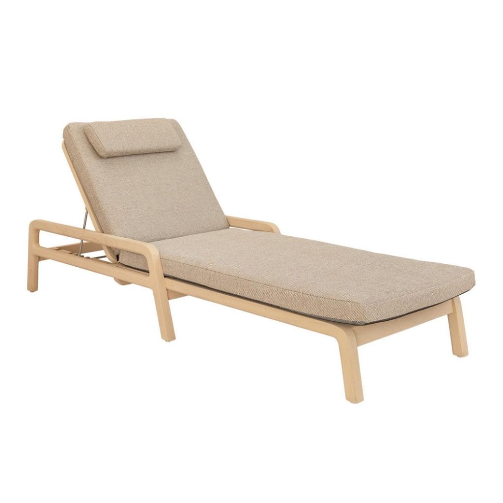 Royal Boma Teak Lounger in Bark