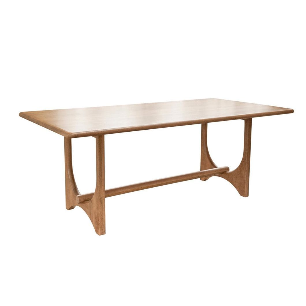Tubular Dining Table in Nutmeg