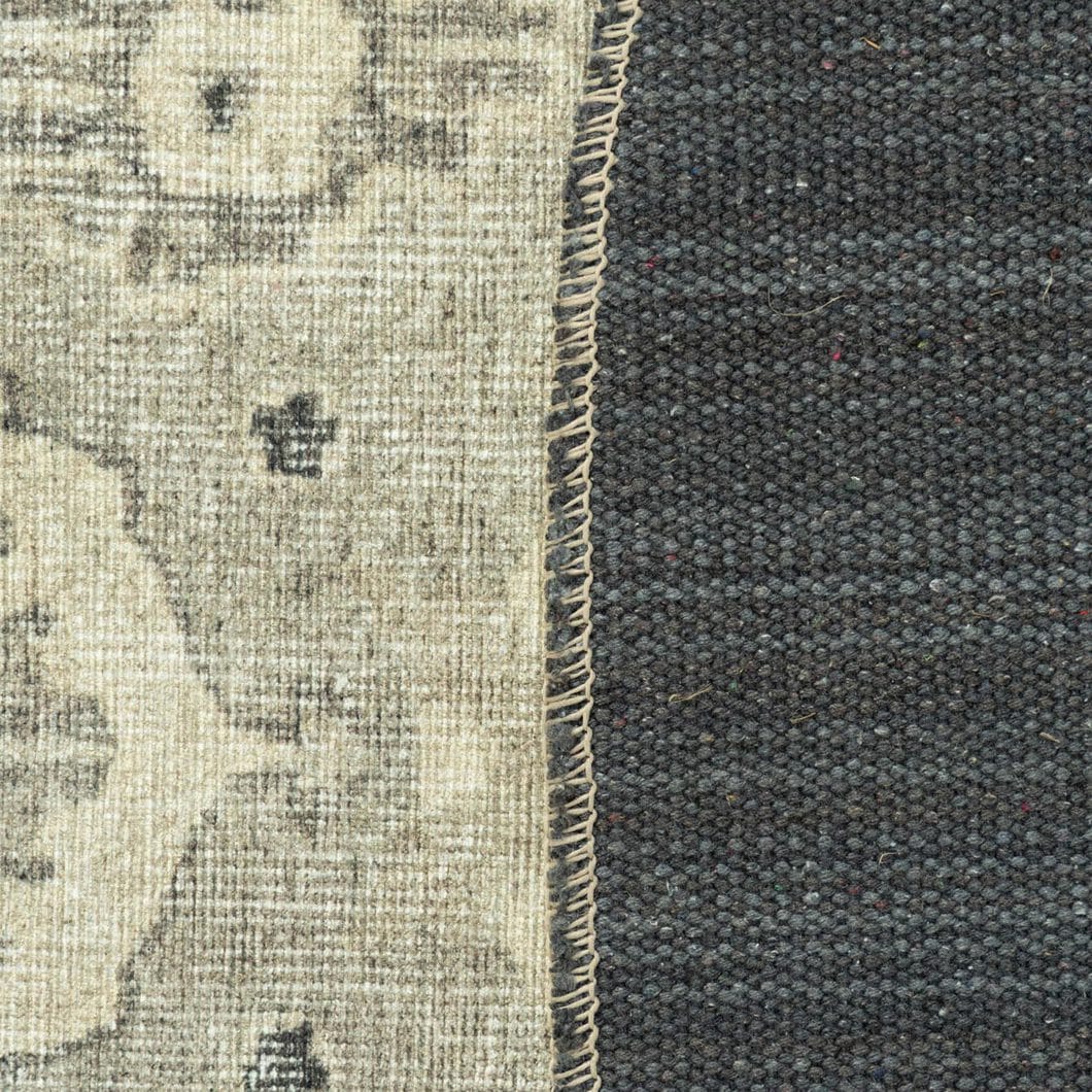Baroness Round Rug in Limestone - Image 2