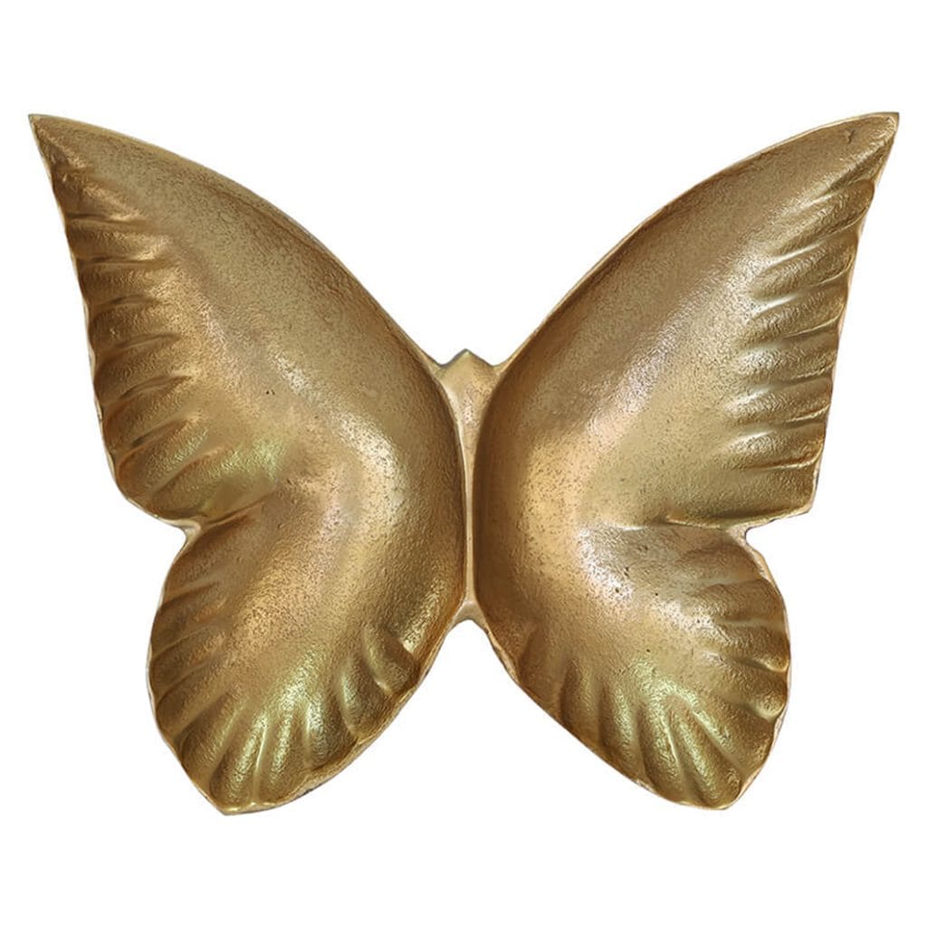 Golden Butterfly Trinket Tray