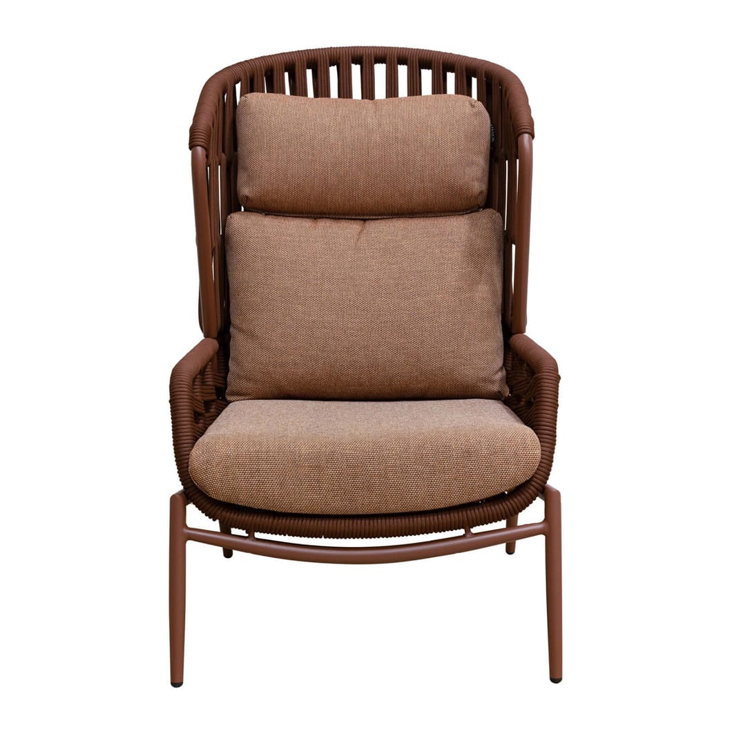 Fleur Occasional Chair in Terracotta - Image 2