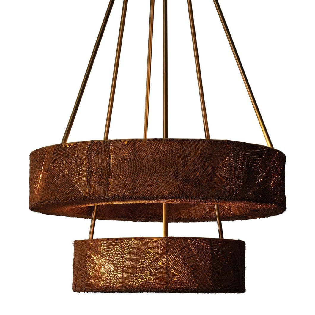 Frontier Chandelier in Pecan - Image 2