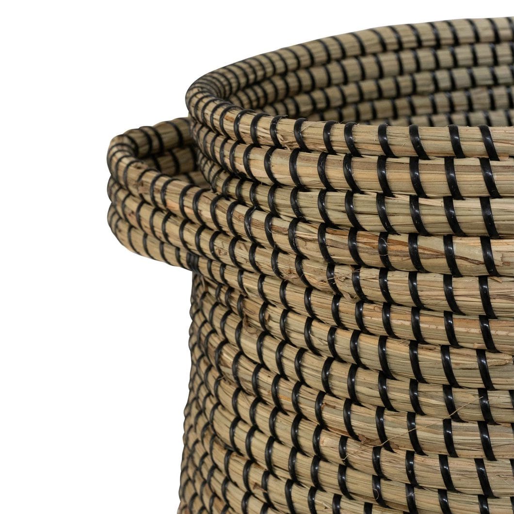 Mai Laundry Basket in Noir - Image 3